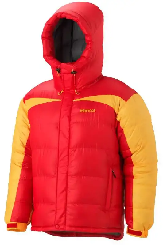 Куртка Marmot Greenland baffled Jacket S Team red-Golden yellow