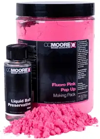 Суміш для бойлов CC Moore Fluoro Pink Pop Up Making Pack 200г   50мл