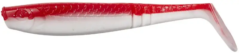 Силикон Ron Thompson Shad Paddletail 100mm red/white поштучно