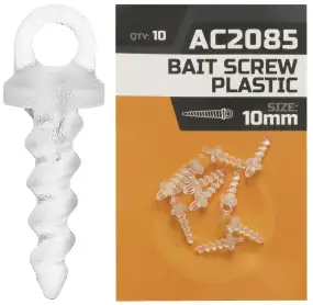 Гвинт для бойлів Orange AC2085 Bait Screws Plastic 10mm (10шт/уп)