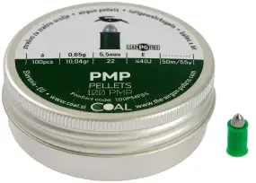 Пули пневматические Coal PMP кал. 5.5 мм 0.65 г 100 шт/уп