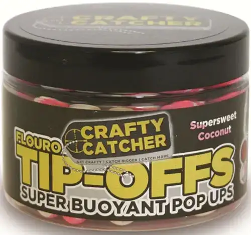 Бойли Crafty Catcher Tip-Off Pop-Up Supersweet Coconut 60g