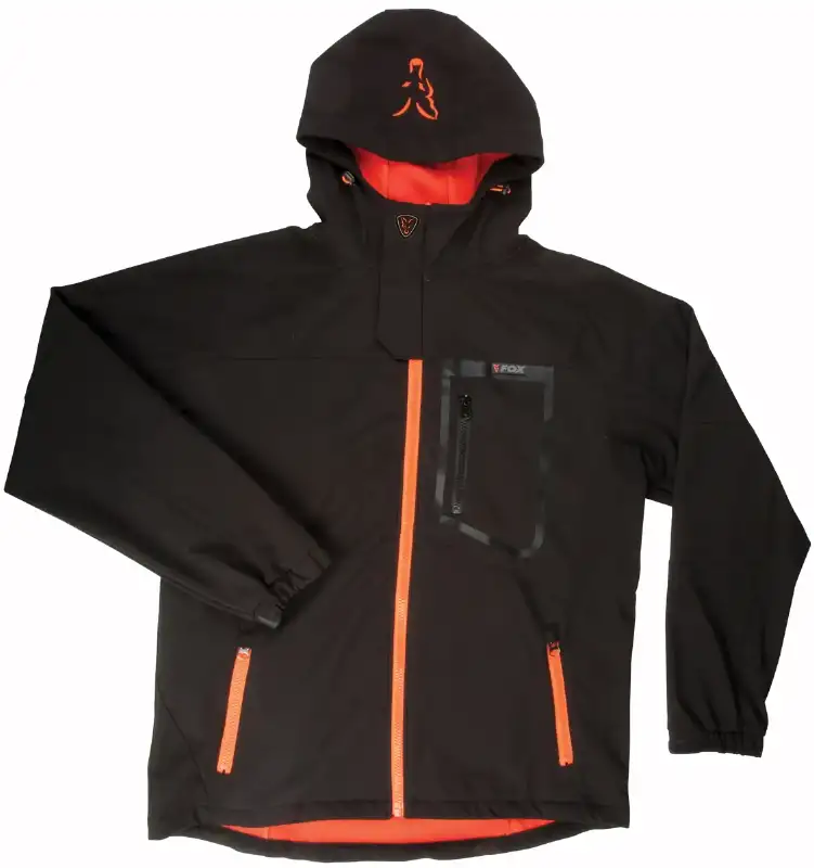 Куртка Fox International Softshell Jacket XXL ц:black/orange