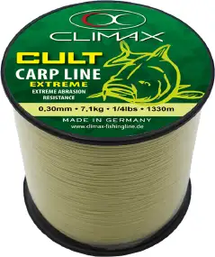 Леска Climax Cult Carp Extreme Line 700m (matt olive) 0.40mm 11.5kg