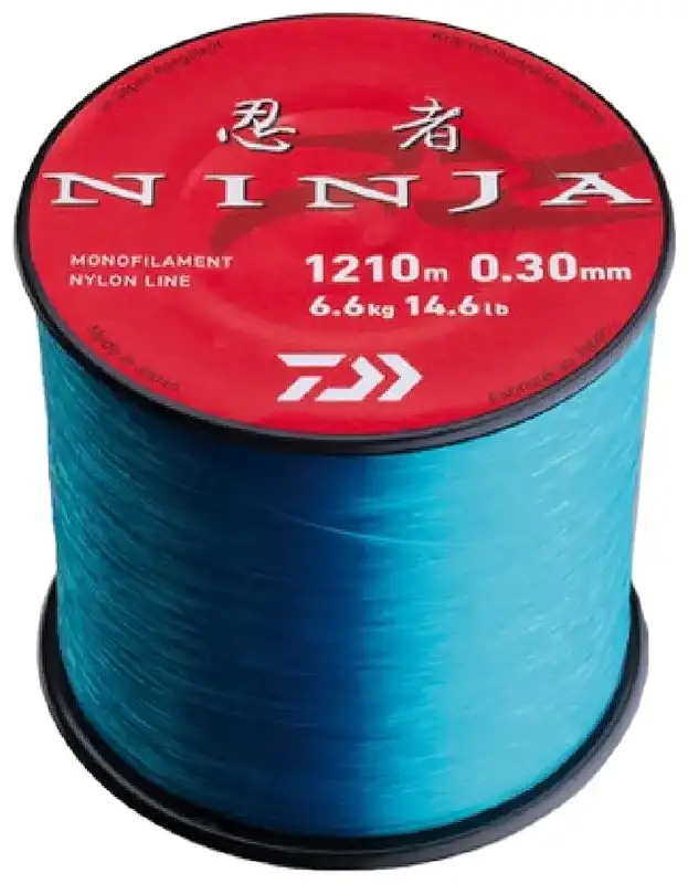 Леска Daiwa Ninja X Line Blue 1060m (голубой) 0.0.33mm 7.5kg