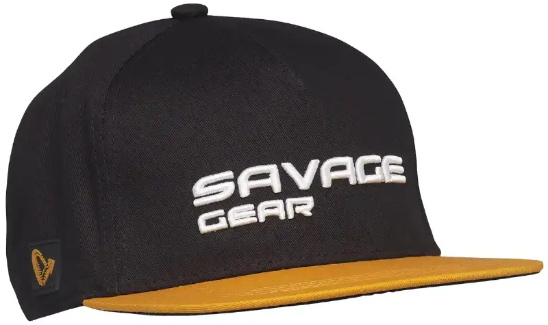 Кепка Savage Gear Flat Peak 3D Logo Cap One size Black Ink