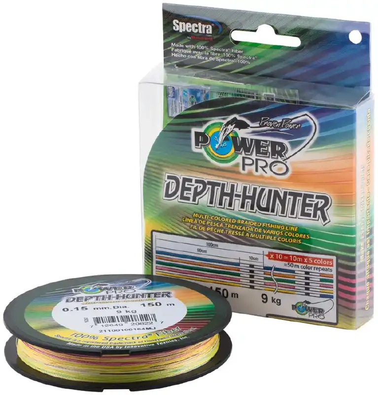 Шнур Power Pro Depth-Hunter (Multi Color) 1600m 0.36mm/30.0kg