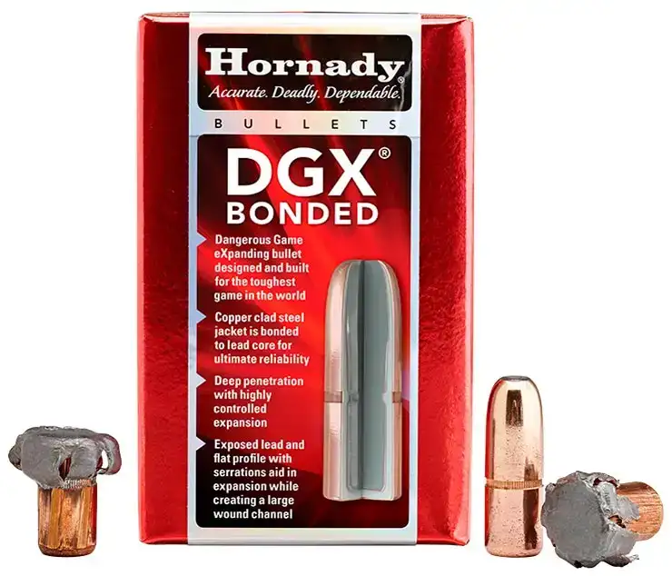 Пуля Hornady DGX Bonded кал .458 масса 500 гр (32.4 г) 50 шт