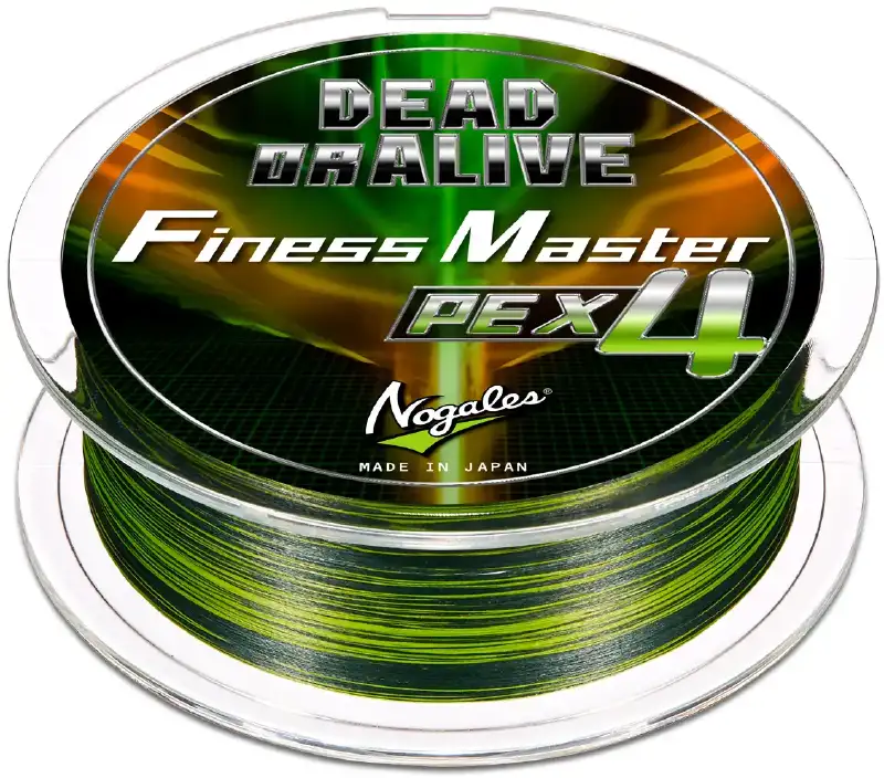 Шнур Varivas Nogales Dead or Alive Finesse Master PE X4 150m (зеленый-салатовый) #0.6/0.128mm 10lb/4.53kg