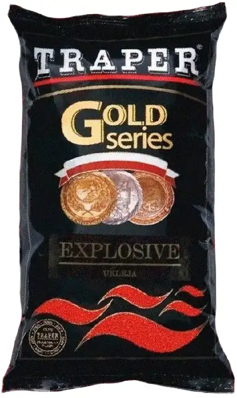 Прикормка Traper Gold Series Explosive Red 1кг