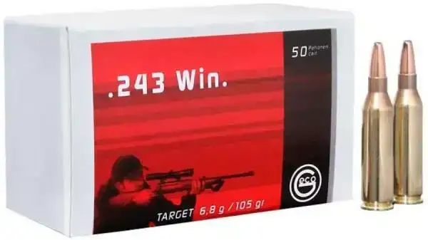 Патрон GECO кал. 243 Win пуля Target масса 6.8 г