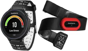 Часы Garmin Forerunner 630 Bundle Black с GPS навигатором и кардиодатчиком ц:черный