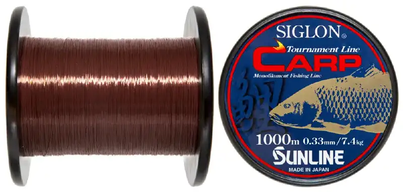 Леска Sunline SIGLON CARP 1000м (коричн.) 0.33мм 7.4кг