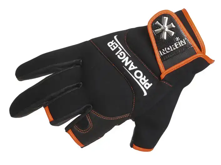 Рукавички Norfin Pro Angler 3 Cut Gloves Чорний