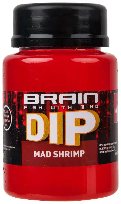 Діп для бойлів Brain F1 Mad Shrimp (креветка) 100ml