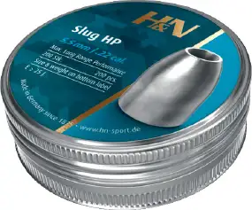 Кулі пневматичні H&N Slug HP кал. 5.51 мм. Вага - 1.62 грам. 200 шт/уп