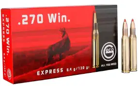 Патрон GECO кал. 270 Win пуля Express масса 8.4 г/130 гран