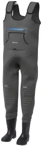 Вейдерсы Ron Thompson Break-Point Neoprene Wader Bootfoot Cleated XL 44/45-9/10 grey/black 58.5cm 94cm 148.5cm