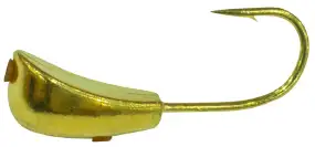Мормишка вольфрамова Shark Уралка 1.3g 5/L гачок D12 гальваніка к:золото