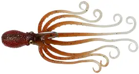 Силікон Savage Gear 3D Octopus 100mm 35.0g Brown Glow (поштучно)