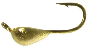 Мормишка вольфрамова Shark Півкапля 0.13g 2.5 гачок D20 к:золото