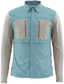 Рубашка Simms GT Tricomp Shirt XXL Cadet Blue