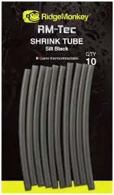 Термоусадочная трубка RidgeMonkey RM-Tec Shrink Tube 2.4mm (10 шт/уп) ц:silt black