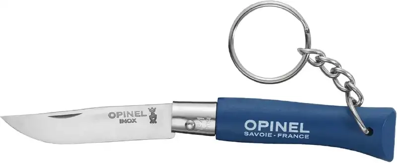 Ніж Opinel Keychain №4 Inox. Колір - синій