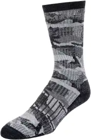 Шкарпетки Simms Номеріно Midweight Hiker Sock Hex Flo Camo Carbon