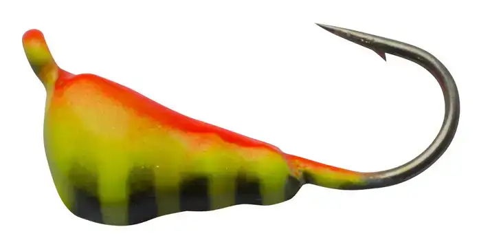 Мормышка вольфрамовая Shark Муравей с ушком 0,4г диам. 3,0 мм крючок D16 ц:Mat Tiger #123