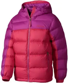 Куртка Marmot Girl’s Guides Down Hoody L Pink rock/beet Purple