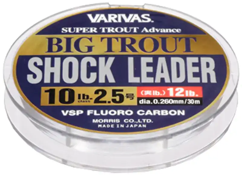 Флюорокарбон Varivas Big Trout Shock Leader VSP Fluro 16lb 0.330mm
