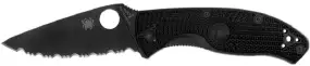 Ніж Spyderco Tenacious Black Blade Lightweight