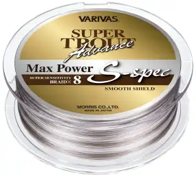 Шнур Varivas Super Trout Advance Max Power PE S-spec 200m (золотавий-білий)