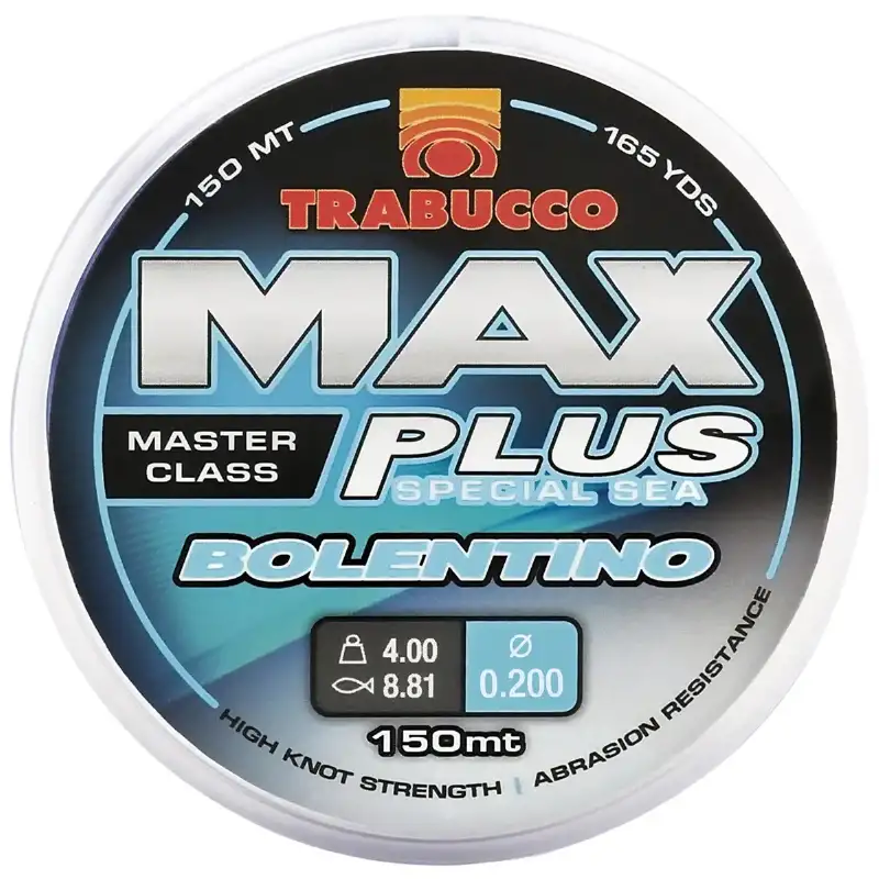 Леска Trabucco Max Plus Bolentino 150m 0.40mm 13.50kg