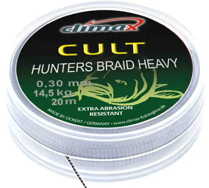 Поводковый материал Climax Cult Heavy Hunter’s Braid 20m (silt) 20lb