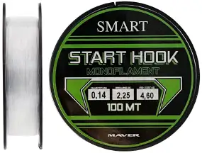 Леска Smart Start Hook 100m 0.14mm 2.25kg
