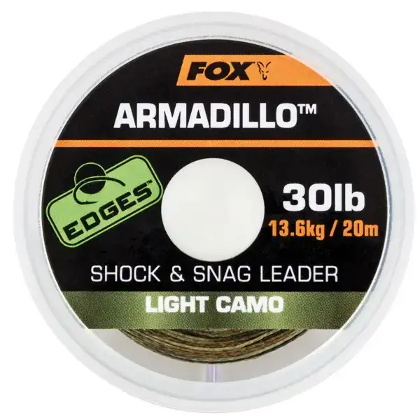 Шоклидер Fox International Armadillo 30lb 20m Light Camo