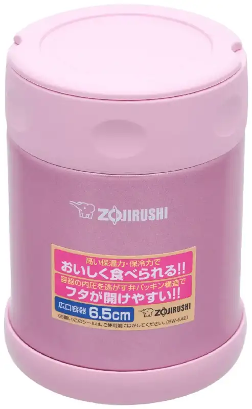 Пищевой термоконтейнер ZOJIRUSHI SW-EAE35PS 0.35l Розовый
