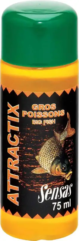 Добавка Sensas Attractix Carp & Big fish 75ml
