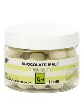 Бойли Rod Hutchinson Fluoro Pop Ups Chocolate Malt with Regular Sense Appeal 15mm
