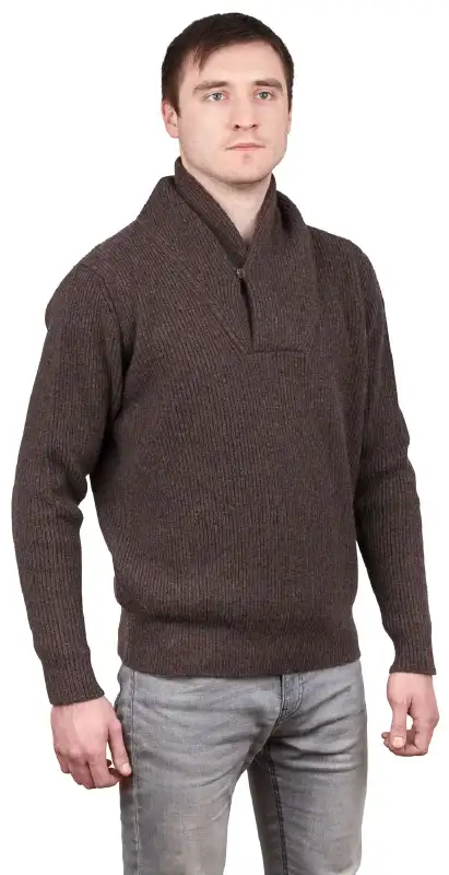 Свитер Willam&Son Pullover L Тёмно-коричневый