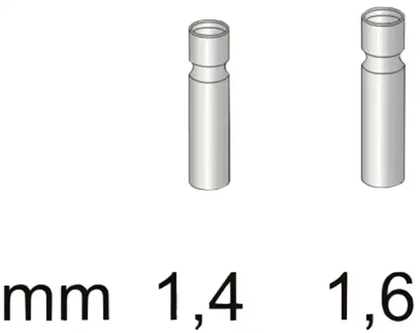 Втулка для резинки Stonfo 3-1 Metal Tip Guides 1.6mm