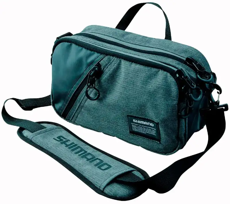 Сумка Shimano Shoulder Bag Medium 10х34x23cm ц:мелланж