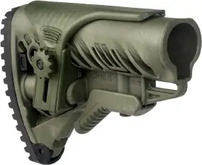 Приклад FAB Defense GLR-16 CP з регульованою щокою для AR15/M16. Olive