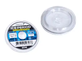 Леска Salmo Ice Period Fluoro Coated 30m (прозрач.) 0.12mm 1.18kg