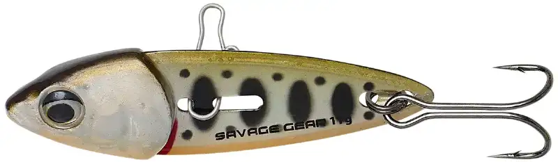 Блешня Savage Gear Minnow Switch Blade 38S 38mm 5.0g Olive/Smolt