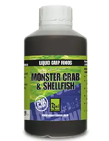 Ліквід Rod Hutchinson Monster Crab & Shelfish Liquid Carp food 500 ml