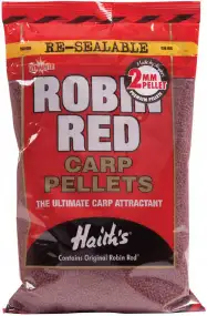 Пелети Dynamite Baits Robin Red Pellets 2mm 900g