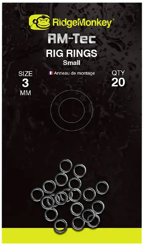 Кільце RidgeMonkey RM-Tec Rig Ring S (20 шт/уп)
